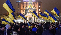 Громадський протест в центрі Києва, пряме включення
